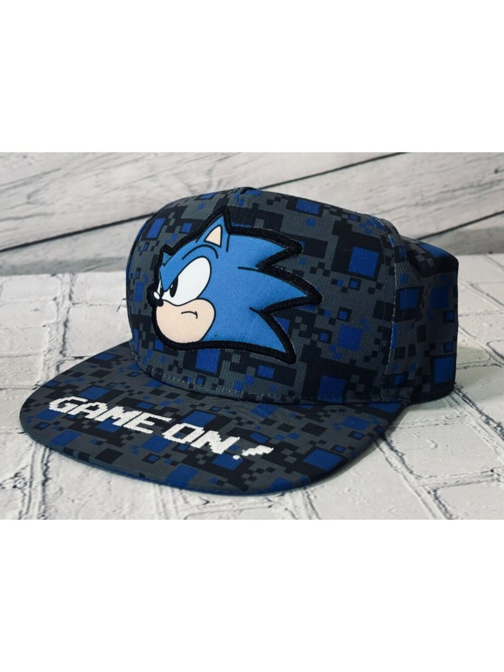 Sonic the Hedgehog Snapback Baseball Hat - SIZE Youth